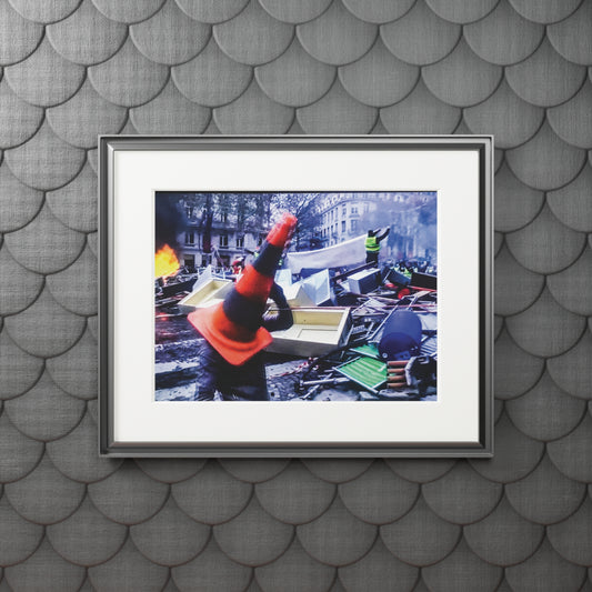 Prints - Yellow Vest Protests in Paris Fine Art Collection