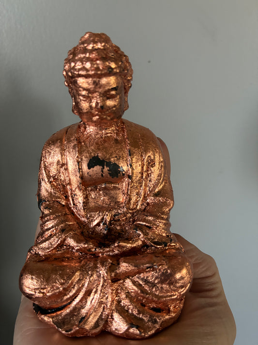 Copper vintage 4inch Buddha