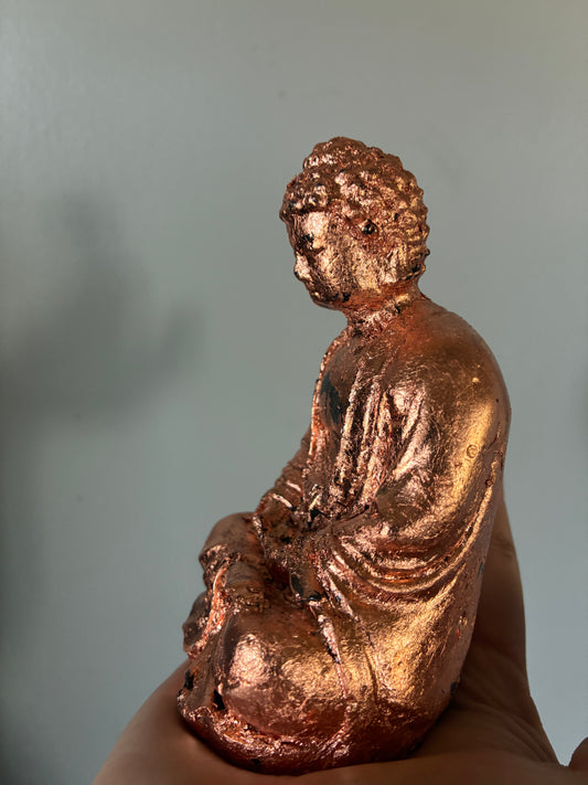 Copper vintage 4inch Buddha